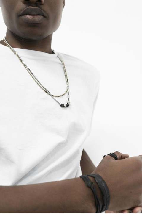Layered necklaces